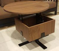 升降茶几 (油压式圆型)